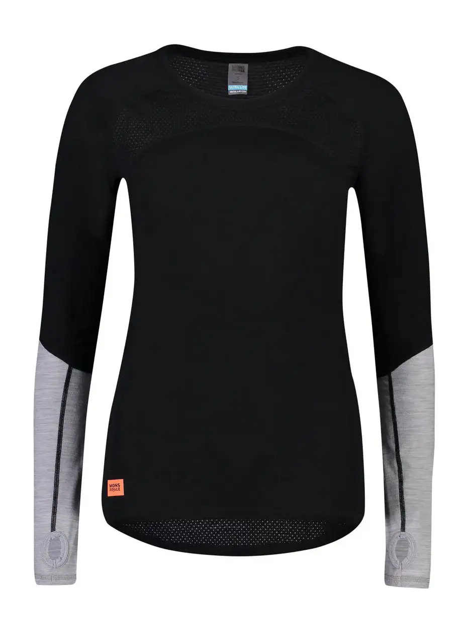 Mons Royale Bella Tech LS Skiundertrøje 6 Mons Royale Bella Tech LS Skiundertrøje - Billede 4