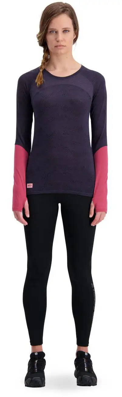 Mons Royale Bella Tech LS Skiundertrøje 9 Mons Royale Bella Tech LS Skiundertrøje - Billede 7