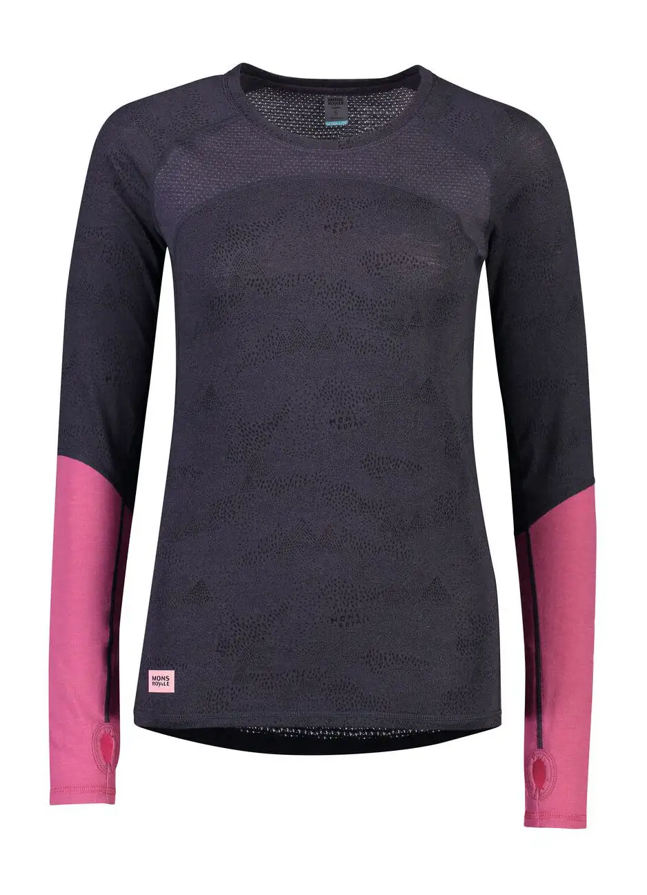 Mons Royale Bella Tech LS Skiundertrøje 11 Mons Royale Bella Tech LS Skiundertrøje - Billede 9