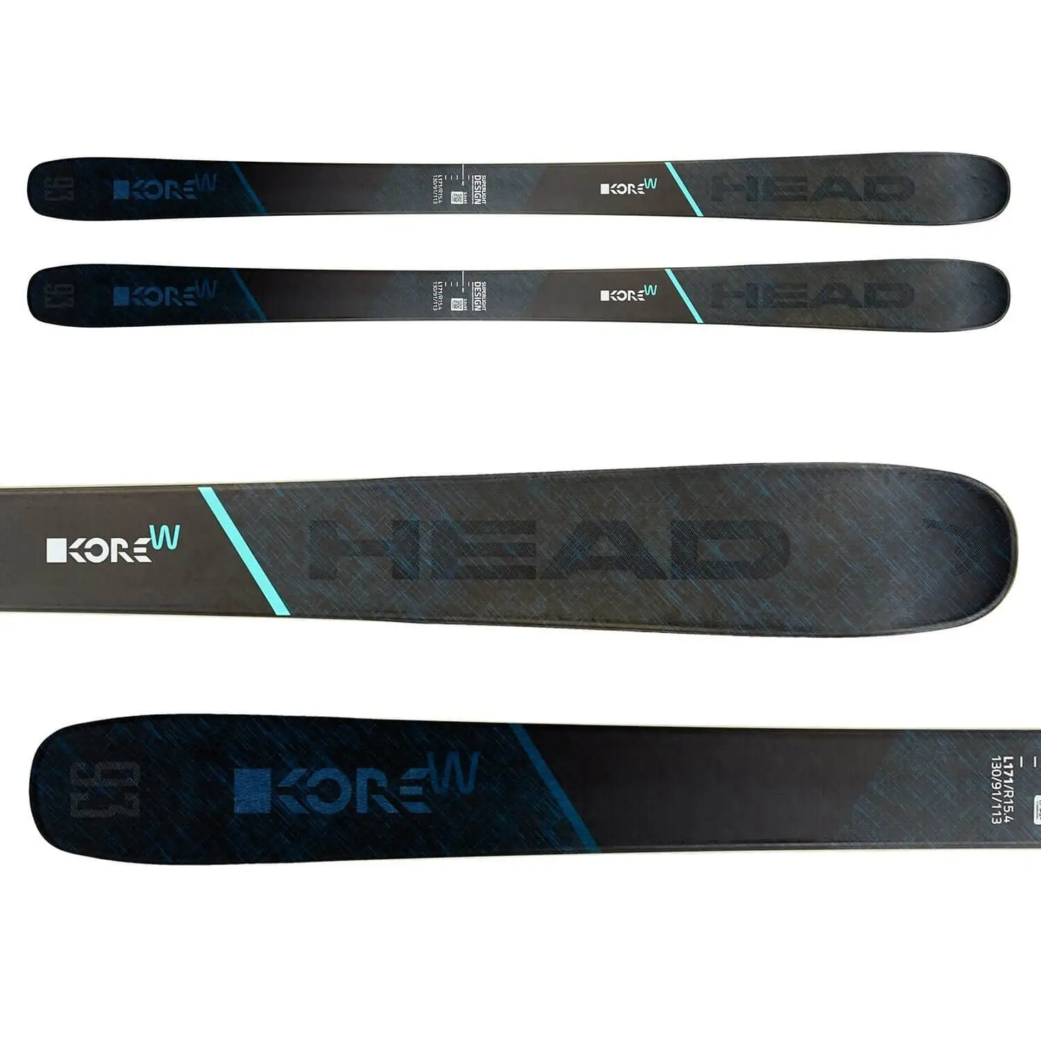 HEAD Kore 93 W U. Binding 20/21 Ski 3 HEAD Kore 93 W U. Binding 20/21 Ski